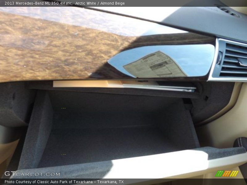 Arctic White / Almond Beige 2013 Mercedes-Benz ML 350 4Matic