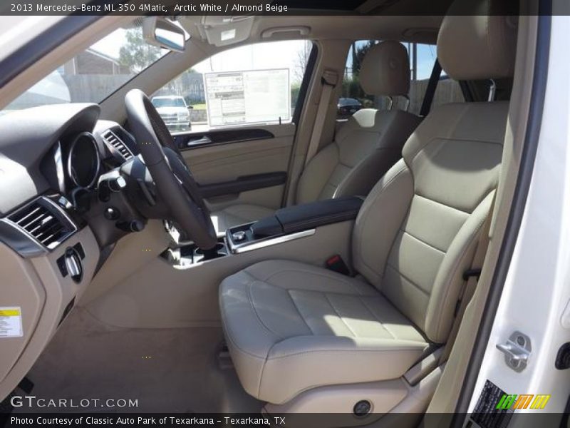 Arctic White / Almond Beige 2013 Mercedes-Benz ML 350 4Matic