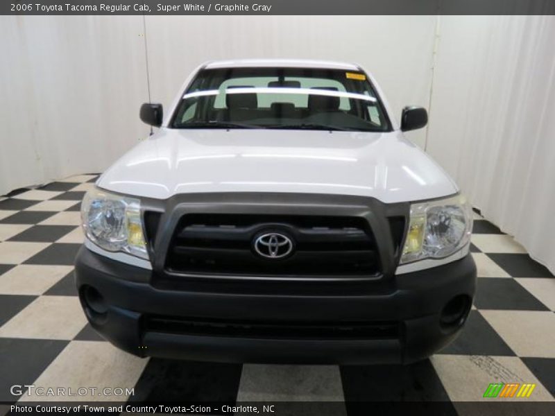 Super White / Graphite Gray 2006 Toyota Tacoma Regular Cab