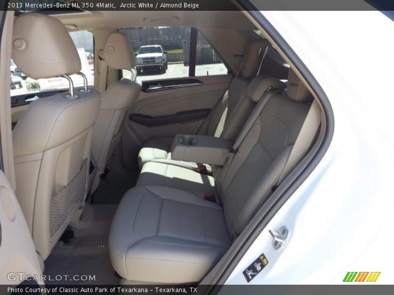 Arctic White / Almond Beige 2013 Mercedes-Benz ML 350 4Matic