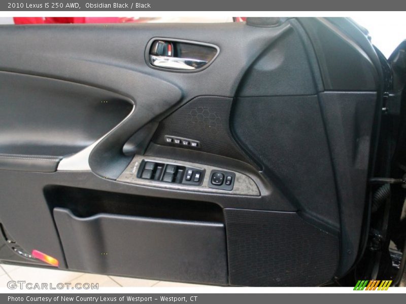 Obsidian Black / Black 2010 Lexus IS 250 AWD