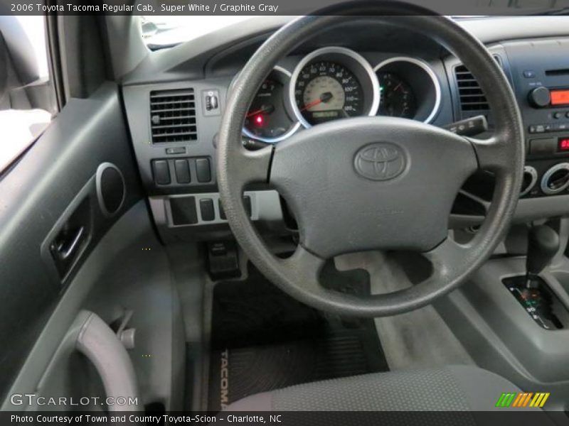 Super White / Graphite Gray 2006 Toyota Tacoma Regular Cab