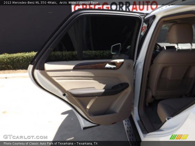 Arctic White / Almond Beige 2013 Mercedes-Benz ML 350 4Matic