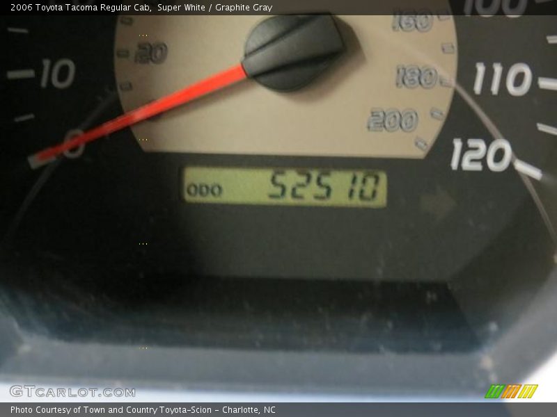 Super White / Graphite Gray 2006 Toyota Tacoma Regular Cab
