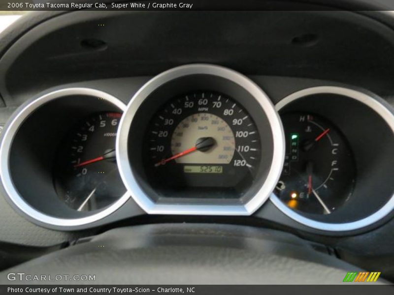 Super White / Graphite Gray 2006 Toyota Tacoma Regular Cab