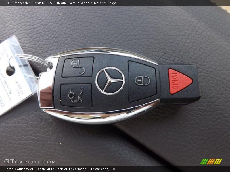 Arctic White / Almond Beige 2013 Mercedes-Benz ML 350 4Matic