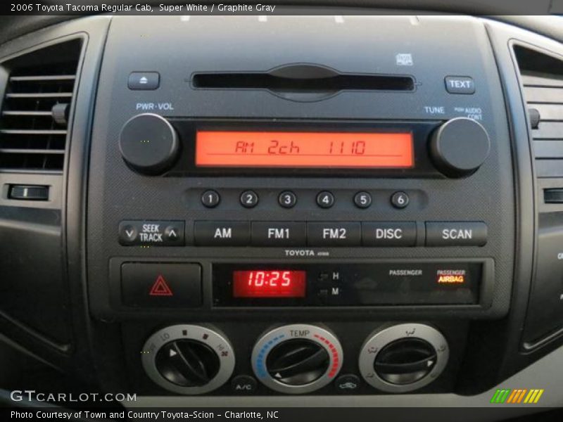 Super White / Graphite Gray 2006 Toyota Tacoma Regular Cab