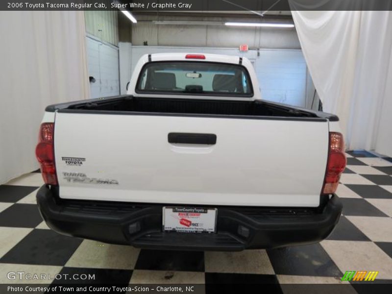 Super White / Graphite Gray 2006 Toyota Tacoma Regular Cab