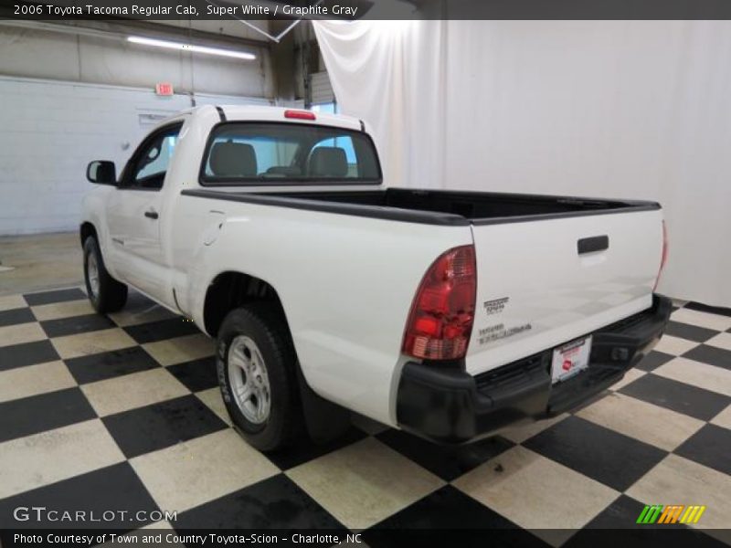 Super White / Graphite Gray 2006 Toyota Tacoma Regular Cab