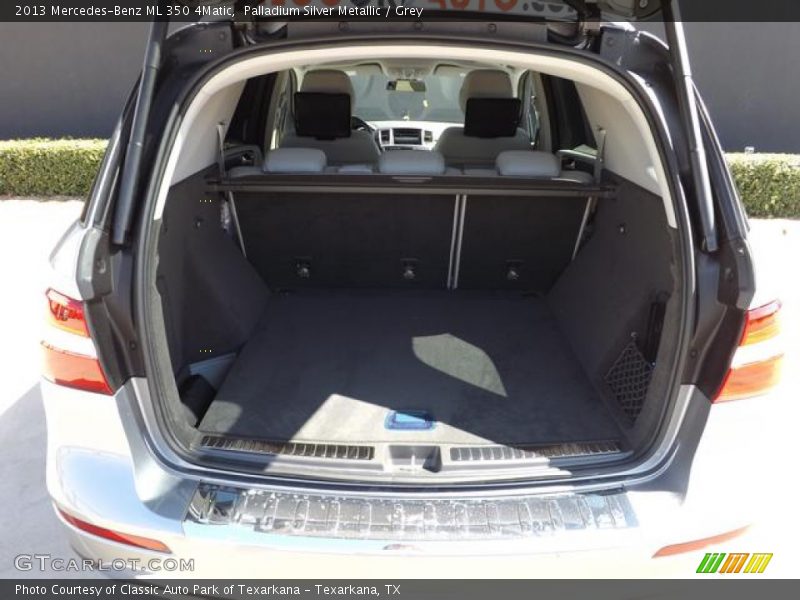 Palladium Silver Metallic / Grey 2013 Mercedes-Benz ML 350 4Matic