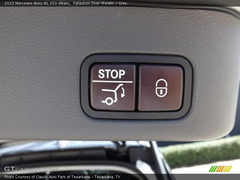 Palladium Silver Metallic / Grey 2013 Mercedes-Benz ML 350 4Matic