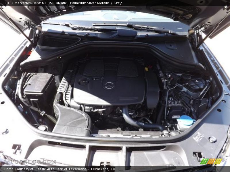 Palladium Silver Metallic / Grey 2013 Mercedes-Benz ML 350 4Matic