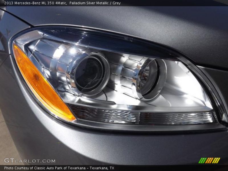 Palladium Silver Metallic / Grey 2013 Mercedes-Benz ML 350 4Matic