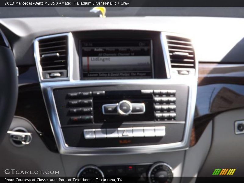Palladium Silver Metallic / Grey 2013 Mercedes-Benz ML 350 4Matic