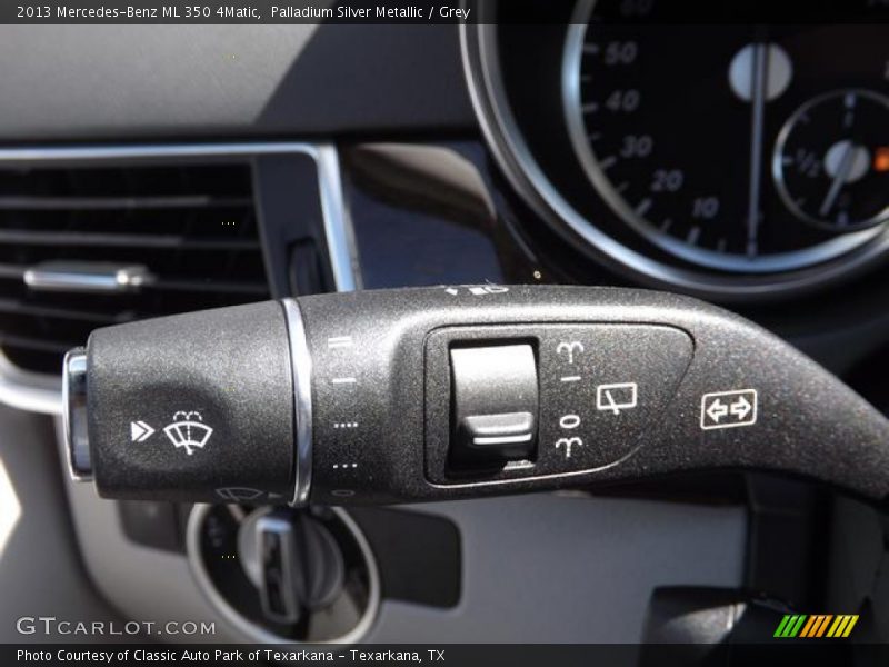 Palladium Silver Metallic / Grey 2013 Mercedes-Benz ML 350 4Matic