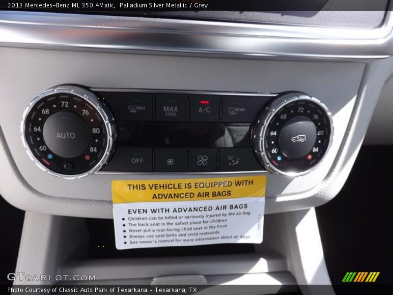 Controls of 2013 ML 350 4Matic
