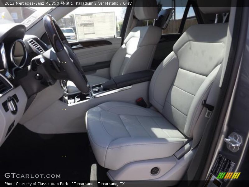 2013 ML 350 4Matic Grey Interior