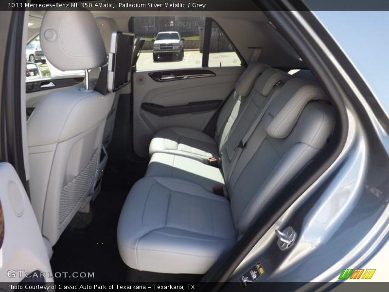Rear Seat of 2013 ML 350 4Matic