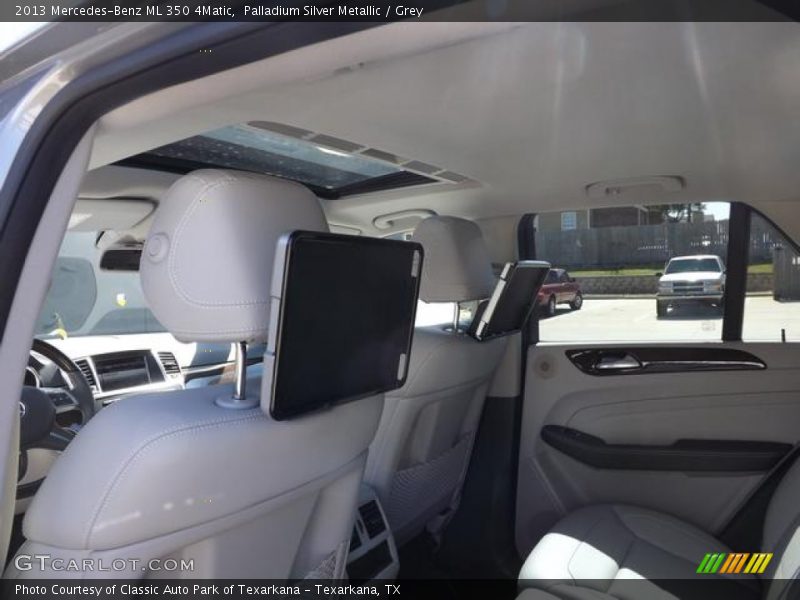 Palladium Silver Metallic / Grey 2013 Mercedes-Benz ML 350 4Matic