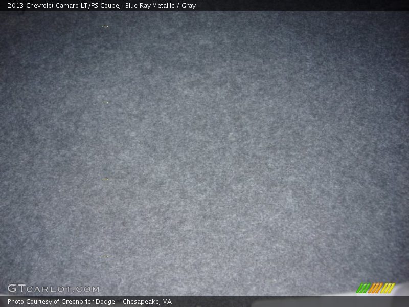 Blue Ray Metallic / Gray 2013 Chevrolet Camaro LT/RS Coupe