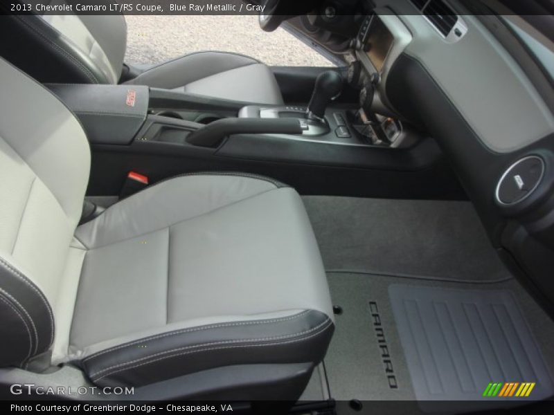 Blue Ray Metallic / Gray 2013 Chevrolet Camaro LT/RS Coupe