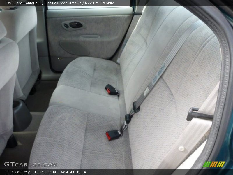 Pacific Green Metallic / Medium Graphite 1998 Ford Contour LX