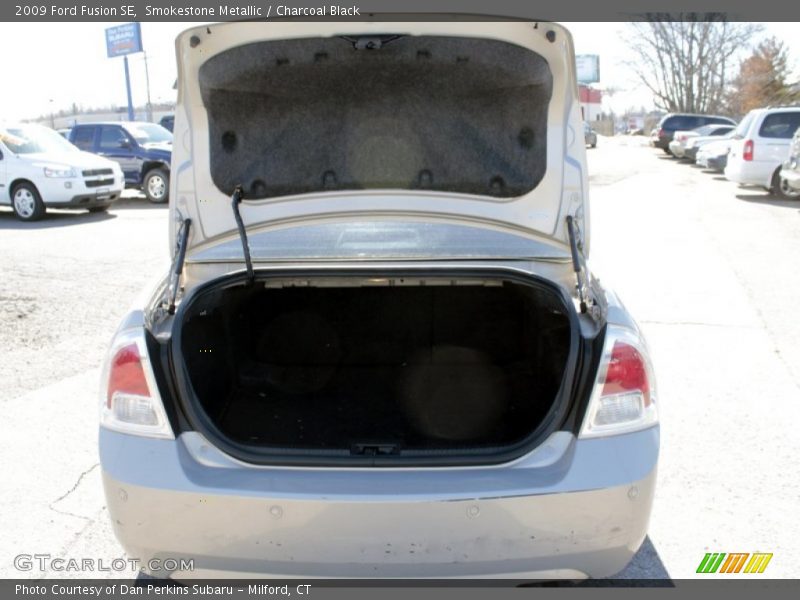 Smokestone Metallic / Charcoal Black 2009 Ford Fusion SE