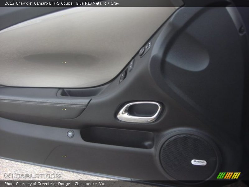 Blue Ray Metallic / Gray 2013 Chevrolet Camaro LT/RS Coupe