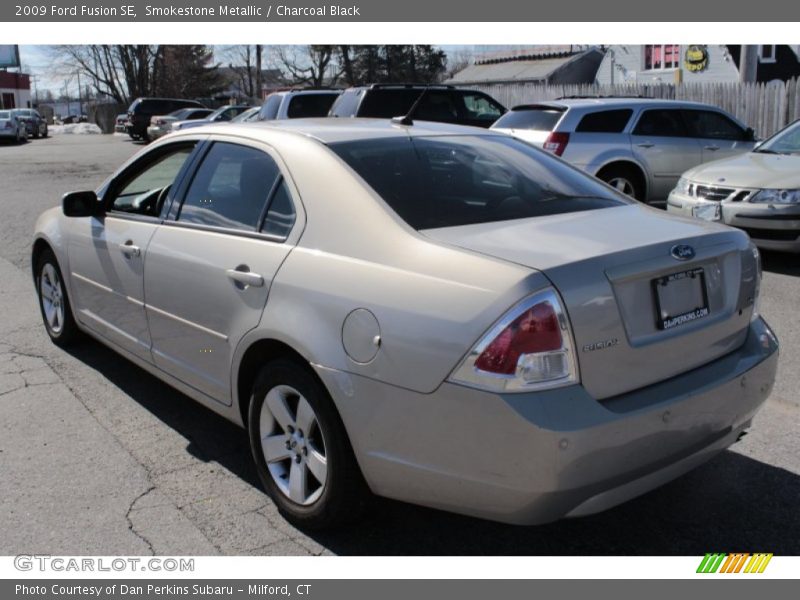 Smokestone Metallic / Charcoal Black 2009 Ford Fusion SE