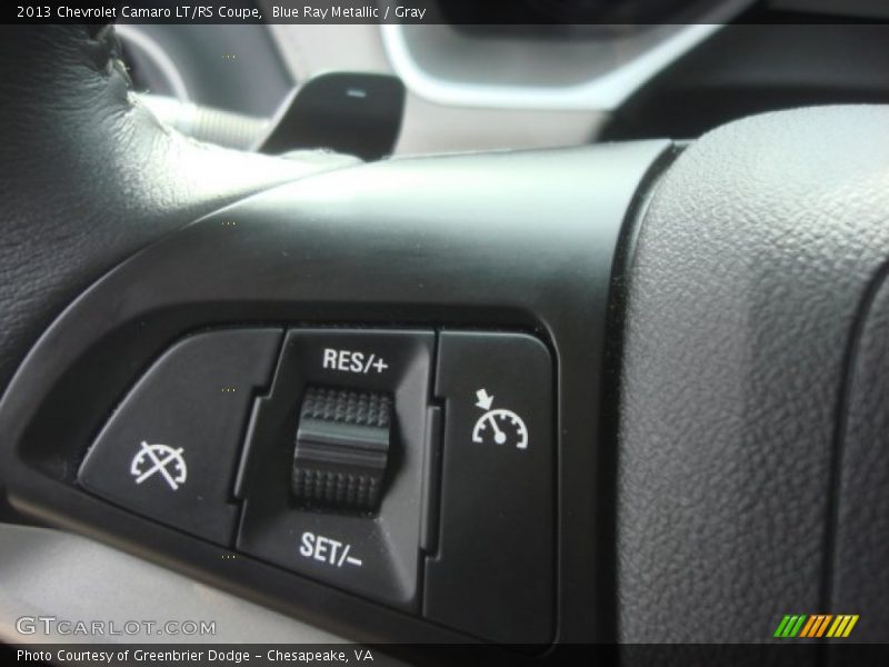 Controls of 2013 Camaro LT/RS Coupe