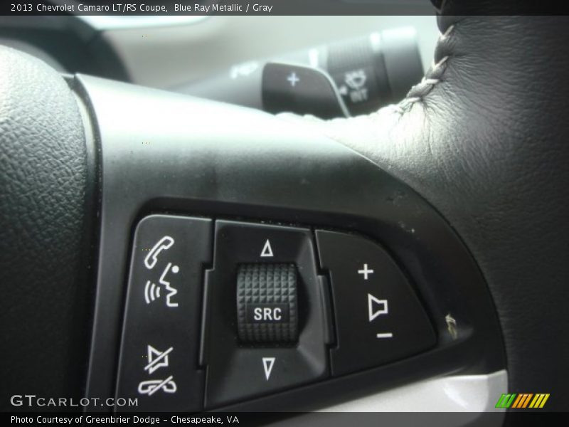 Controls of 2013 Camaro LT/RS Coupe