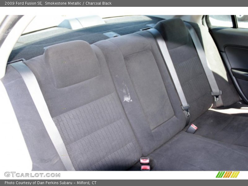 Smokestone Metallic / Charcoal Black 2009 Ford Fusion SE
