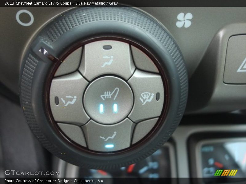 Controls of 2013 Camaro LT/RS Coupe