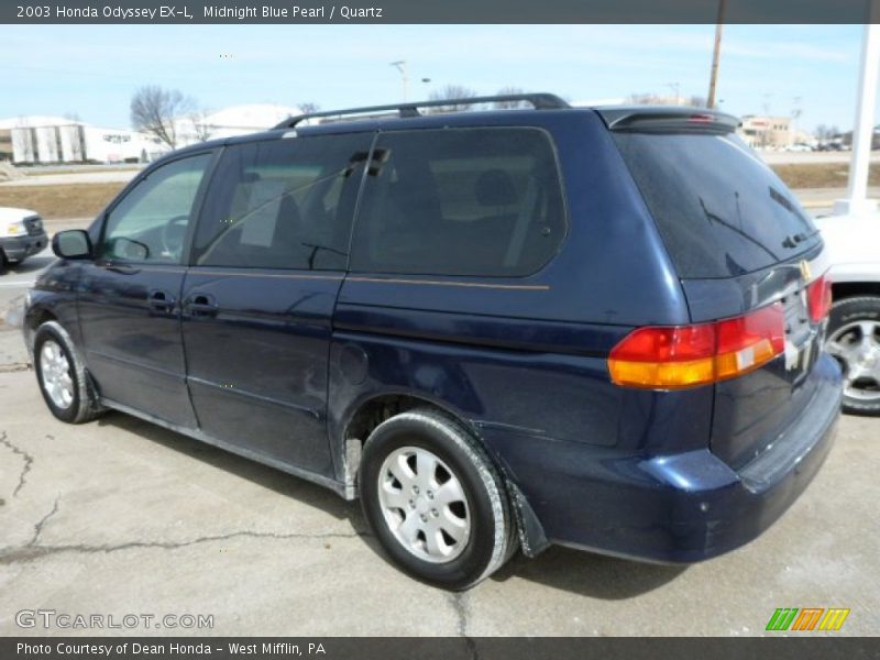  2003 Odyssey EX-L Midnight Blue Pearl