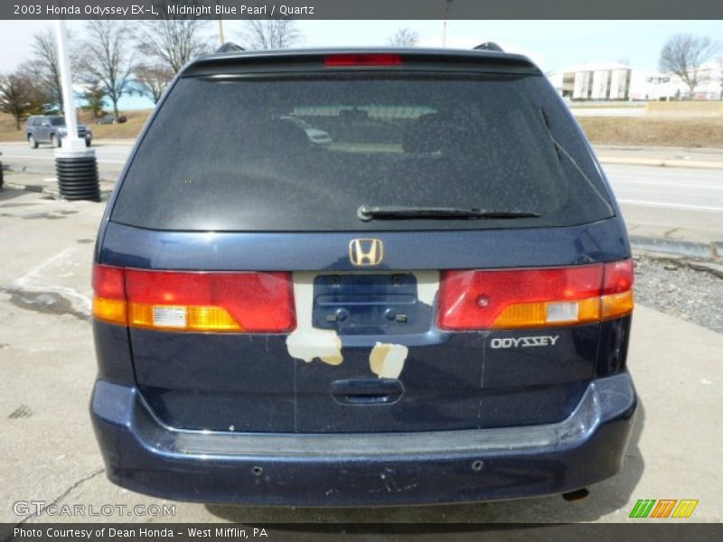 Midnight Blue Pearl / Quartz 2003 Honda Odyssey EX-L