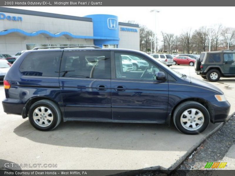 Midnight Blue Pearl / Quartz 2003 Honda Odyssey EX-L