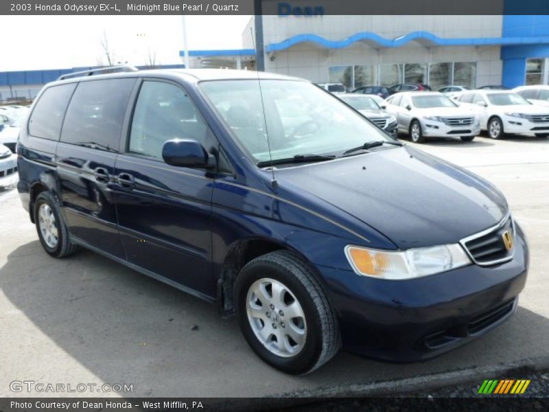 Midnight Blue Pearl / Quartz 2003 Honda Odyssey EX-L