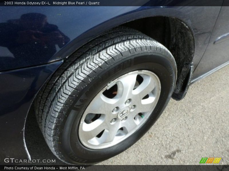 Midnight Blue Pearl / Quartz 2003 Honda Odyssey EX-L