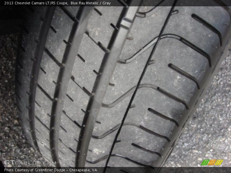 Blue Ray Metallic / Gray 2013 Chevrolet Camaro LT/RS Coupe