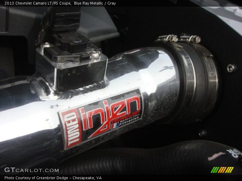 Blue Ray Metallic / Gray 2013 Chevrolet Camaro LT/RS Coupe