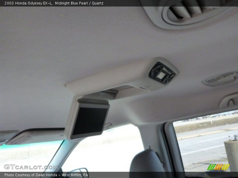 Entertainment System of 2003 Odyssey EX-L