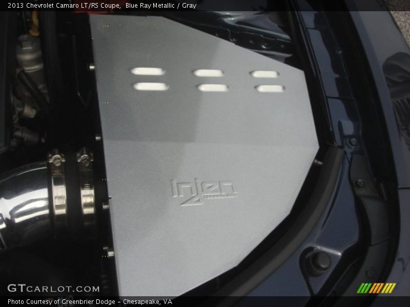 Blue Ray Metallic / Gray 2013 Chevrolet Camaro LT/RS Coupe