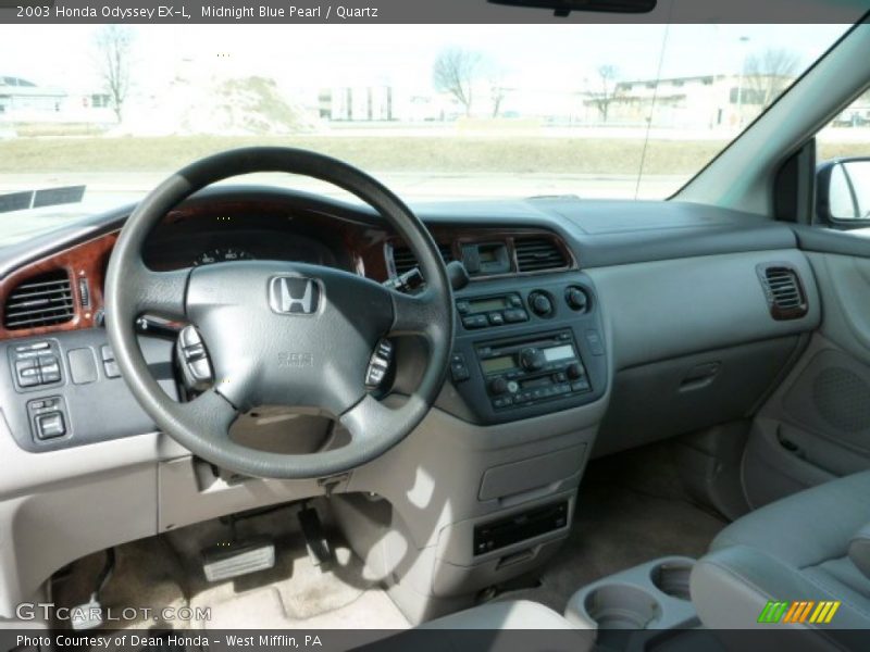 Dashboard of 2003 Odyssey EX-L