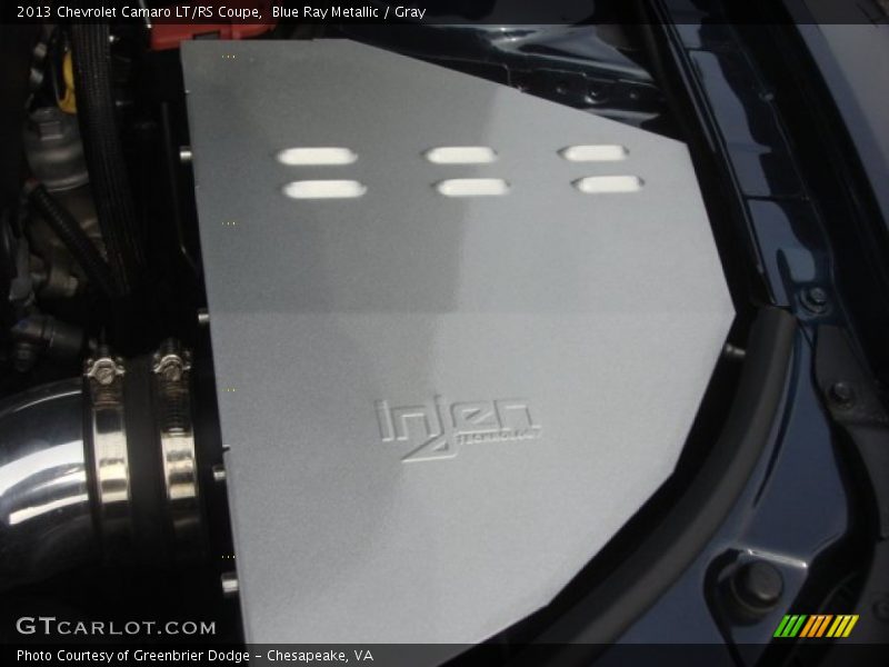 Blue Ray Metallic / Gray 2013 Chevrolet Camaro LT/RS Coupe