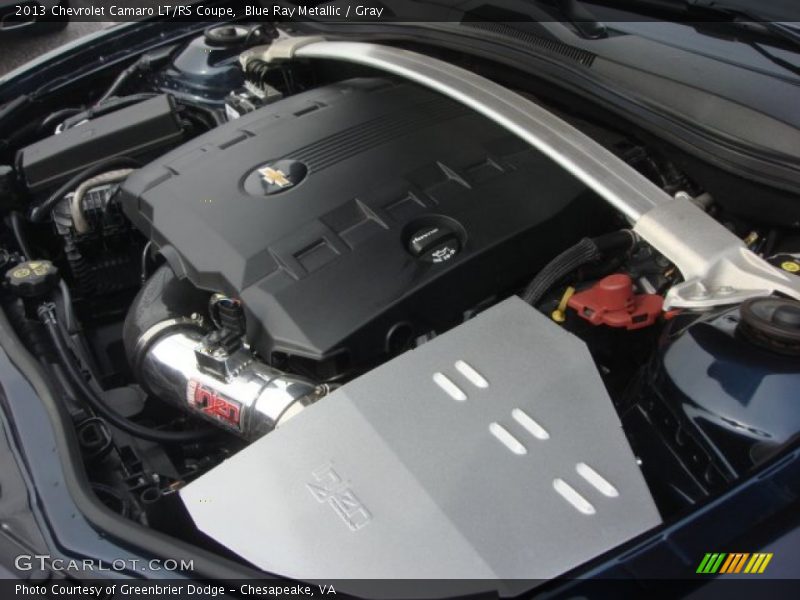 Blue Ray Metallic / Gray 2013 Chevrolet Camaro LT/RS Coupe