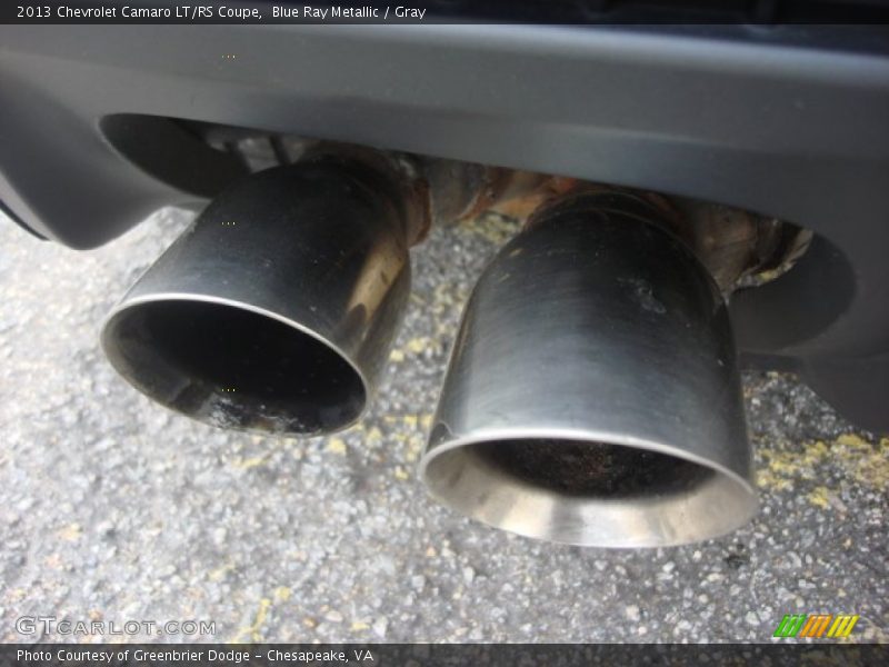 Blue Ray Metallic / Gray 2013 Chevrolet Camaro LT/RS Coupe