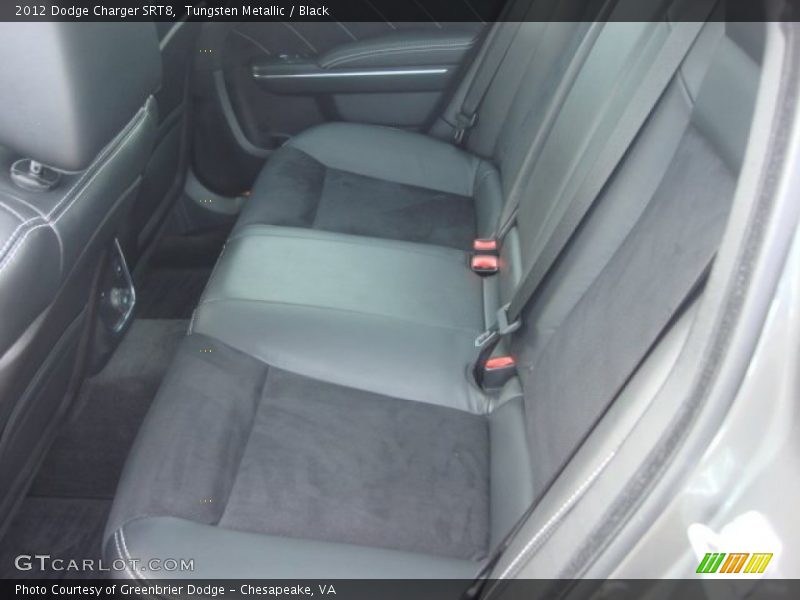 Rear Seat of 2012 Charger SRT8