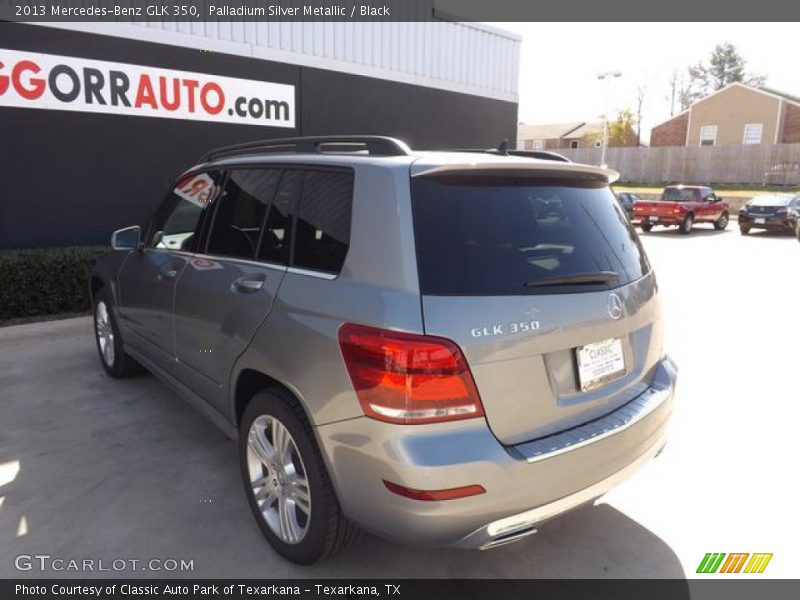 Palladium Silver Metallic / Black 2013 Mercedes-Benz GLK 350