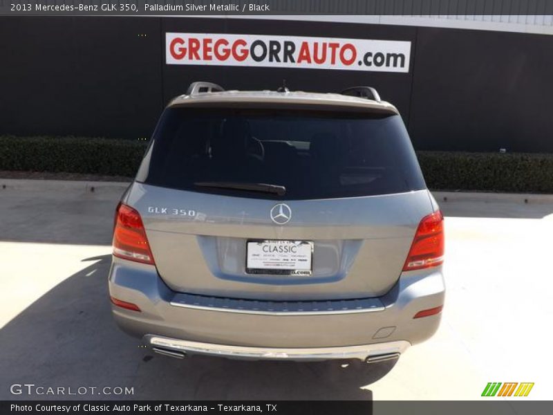 Palladium Silver Metallic / Black 2013 Mercedes-Benz GLK 350