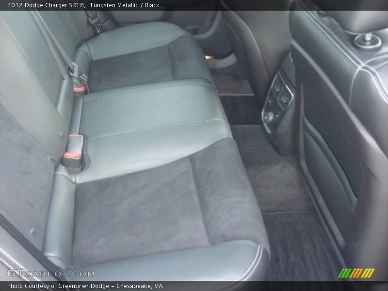 Rear Seat of 2012 Charger SRT8